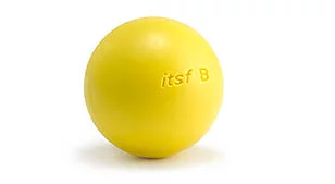 Lot de 4 balles de baby foot ITSF officielles pour la compétition